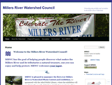 Tablet Screenshot of millerswatershed.org